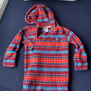 Patagonia fleece onesie 6-12 months